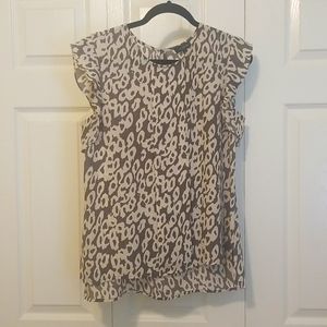 The Limited animal print blouse